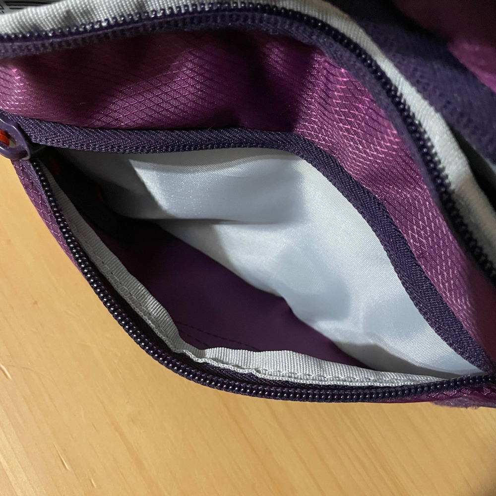 Outdoor Products Purple Fanny Pack Belt Bag Hiking Gorpcore Gear Unisex - Picture 9 of 15